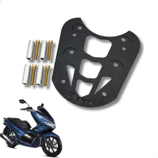 Suporte Bauleto PCX 150 2013 A 2020 Preto Kit Completo
