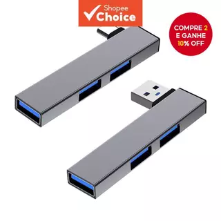 Tipo C Para USB HUB 3 Portas Multi Splitter Adaptador OTG Macbook Laptop PC Acessórios De Computador