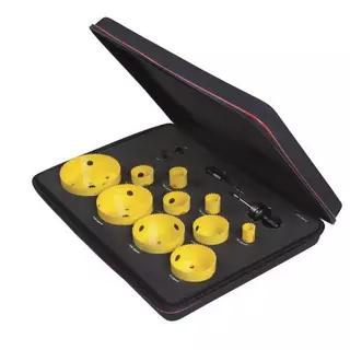 Jogo de serra copo 22 a 121 mm com 14 peças - FAST CUT - Starrett em Oferta na Shopee