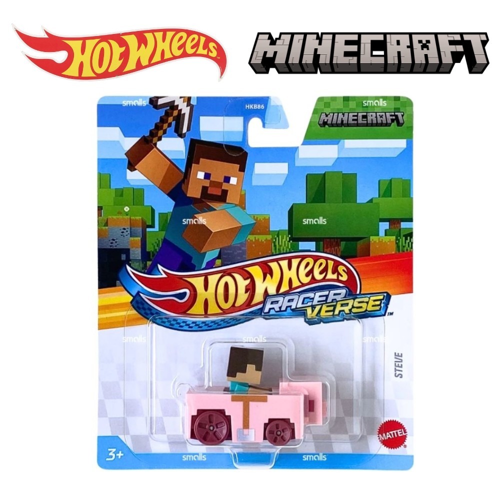 Hot Wheels RacerVerse Steve Minecraft Mattel Oficial | Shopee Brasil