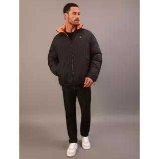 Jaqueta Masculina Dupla Face Calvin Klein - Preto em Oferta na Shopee