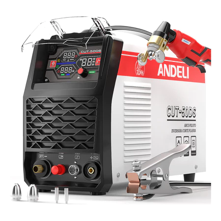 Máquina De Corte Plasma Cut-50d Andeli Arco Piloto 20mm 50a Com Tocha P-80 + Consumíveis