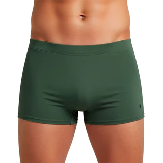Sunga Masculina Boxer Lisa Com Bordado Confortável Básica Original Mash