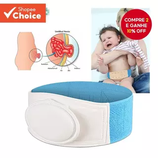 SALORIE Cinto Infantil para Hérnia Umbilical com 3 Hernia Pad e Tratamento de Adesivos em Oferta na Shopee