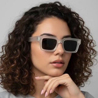 Óculos de Sol Quadrado Unissex Vintage Luxo Elegante Moda Elegante