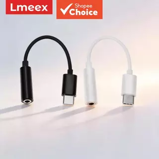 Adaptador de fone de ouvido Lmeex Type-C para 3,5 mm, conversor AUX Jack para tablets e celulares Android, cabo de em Oferta na Shopee