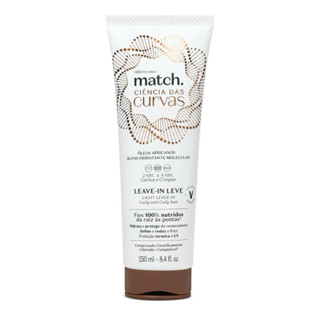 Leave In Leve Match Ciência das Curvas 250ml em Oferta na Shopee