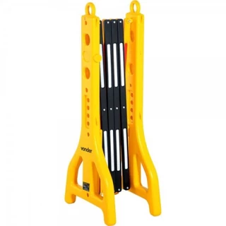 Barreira pantográfica de sinalização 2,5 metros - Vonder em Oferta na Shopee