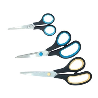 Jogo de tesouras 5 1/2" a 8 1/2" com 3 peças - BOM-3301 Bomvink em Oferta na Shopee