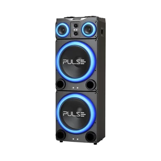 Caixa de Som Torre Pulse Double 15 SP515 com Bluetooth, USB e Iluminação LED - 3.500W RMS em Oferta na Shopee
