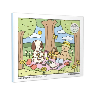Bobbie Goods | Livro de Colorir | Dias Quentes | Capa Dura em Oferta na Shopee