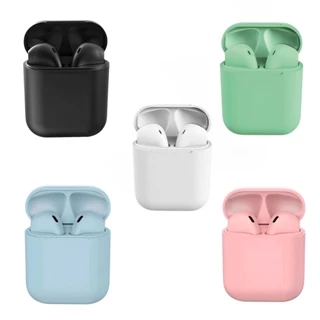 Fone de ouvido i12 Tws Bluetooth 5.0 Com Microfone Para IOS Android Recarregável Sem Fio Barato em Oferta na Shopee