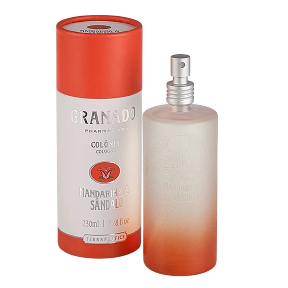 Colônia Granado Mandarina e Sândalo Terrapeutics Perfume Unissex 230ml ...