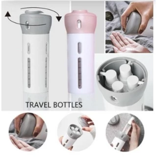 Kit Para Viagem Porta Shampoo 4 Em 1 Dispenser Linha Premium em Oferta na Shopee