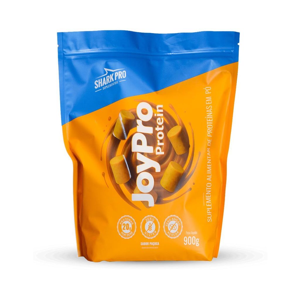 JoyPro Protein - Refil 900g Paçoca - Shark Pro | Shopee Brasil
