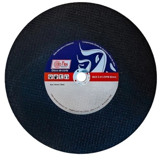 Disco de corte para metal 14" x 1/8" x 1" - 14.050 Disflex em Oferta na Shopee