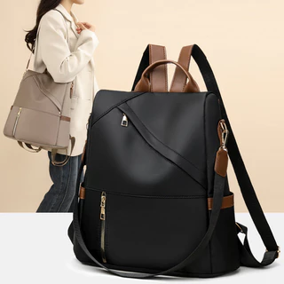 Bolsa feminina  à prova d’água e antifurto  ideal para escola trabalho e viagens. em Oferta na Shopee