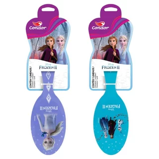 Escova de Cabelo Condor Frozen II Oval 9873 (SORTIDO) em Oferta na Shopee