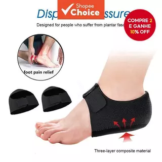 Palmilhas de Silicona para Fascite Plantar - Gel Biomédico para Cuidado dos Pés, Alívio da Dor e Suporte em Oferta na Shopee
