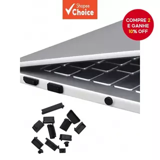 Protetores De Laptop Com Plugue De Poeira De Silicone HDMI USB DP Para PC MacBook 10/16 Pcs Acessórios em Oferta na Shopee