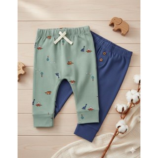 KIT 2 CALÇAS CARTER'S DINOSSAURO MENINO BABY em Oferta na Shopee