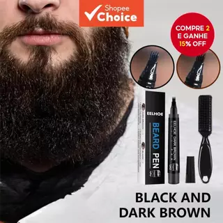 Kit De Caneta De Enchimento De Barba À Prova D'água Para Homens , Modelagem E Conjunto De Preparação Realce De Pelos Fac em Oferta na Shopee