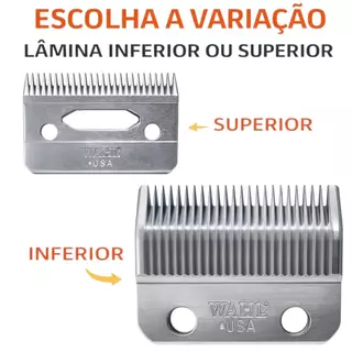 Lâmina Wahl Original Inferior OU Superior Magic Clipper Super Taper Icon (Leia a Descrição)