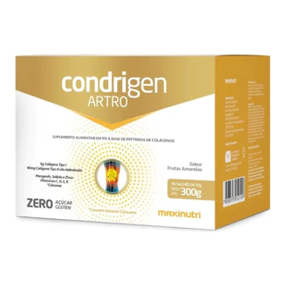 Condrigen Artro Maxinutri Colágeno Tipo 1 e 2 30 Sachês 10g em Oferta na Shopee
