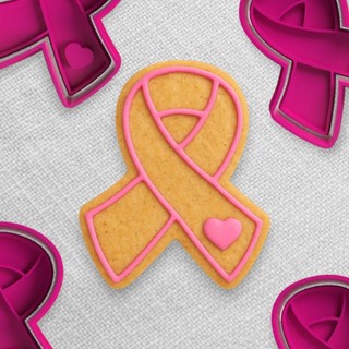 Cortador de Biscoito Setembro Amarelo Outubro Rosa Fita - Molde Biscuit ...