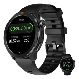 Relógio Smartwatch Bettdow 3atm D'água Com Gps Hd 1,43 Preto