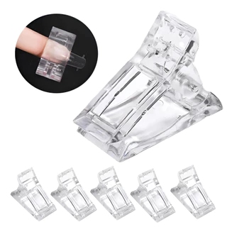 Presilhas Para Polygel Molde F1 Bailarina Almond Kit 5 Un. Transparente Para Molde F1 sanduiche almond bailarina em Oferta na Shopee