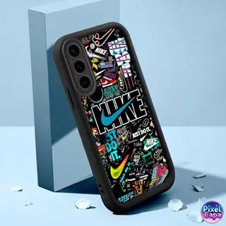 Capa De Celular Silicone Macio Preto Para Samsung Galaxy A56 A36 5G Capinha Masculina Case 5859 TYB