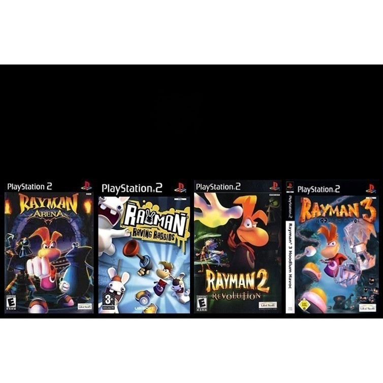 Ps2 Rayman - 2 Coleção - Kit 4 Jogos | Shopee Brasil