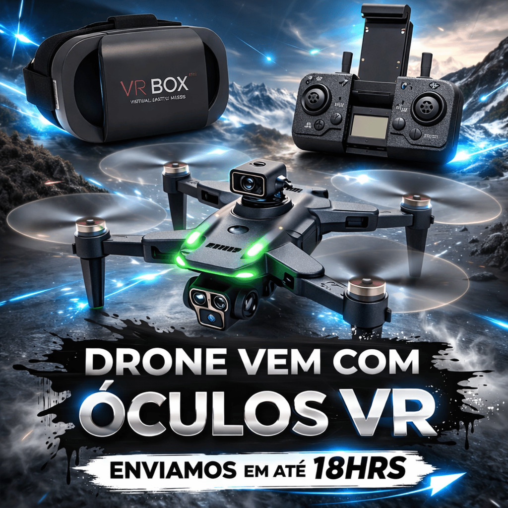 Drone Profissional S166 Com VR 4K Câmera Dual GPS Maps Wifi 5G Original ...