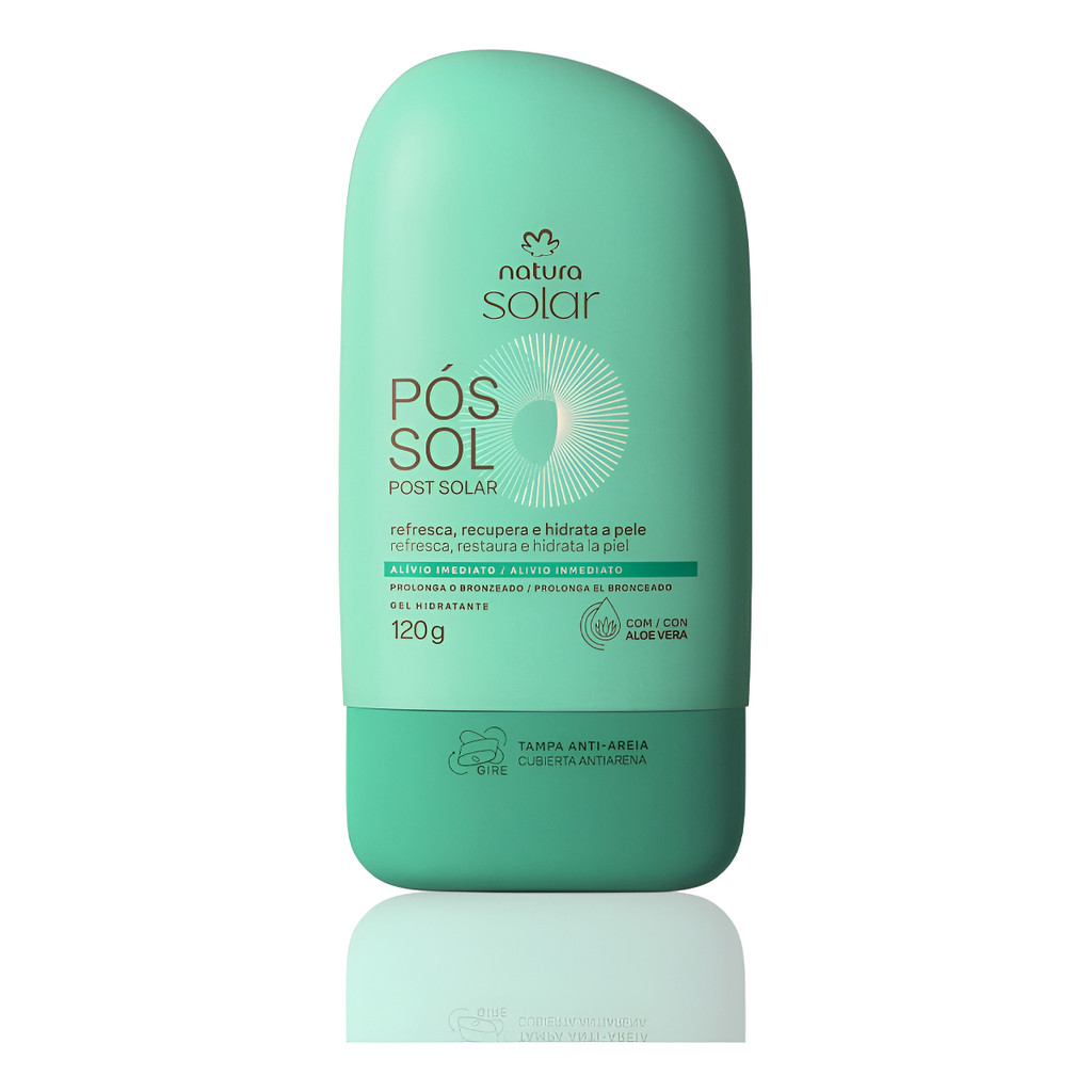 Gel Hidratante Pós-sol Natura Solar 120g | Shopee Brasil