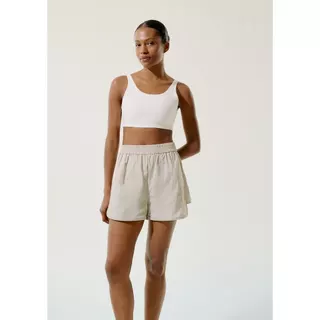 Shorts Esportivo Feminino Cós Elástico em Oferta na Shopee