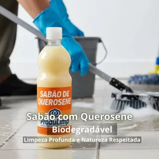 Sabão Querosene Limpa Brilha Limpador Pisos Perfuma Limpeza Pesada Concentrado Repelente Insetos 1L em Oferta na Shopee