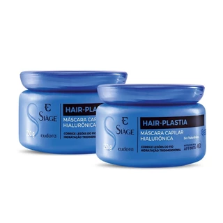 Eudora Kit Máscara Capilar Siáge Hair-Plastia 250g (2 itens) em Oferta na Shopee