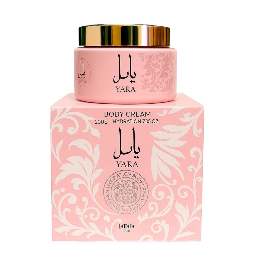 Pasta Yara Creme Hidratante Corporal Arabe De Lattafa 200ml