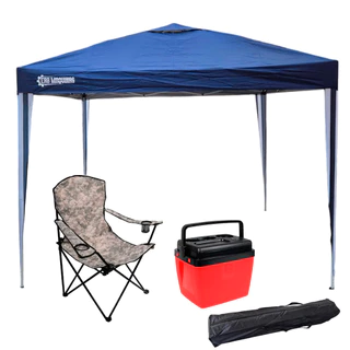 Tenda Gazebo Dobrável 3X3 Metros Erb Máquinas Cadeira Dobrável Camuflada Kala Cooler 12 Litros Bel em Oferta na Shopee