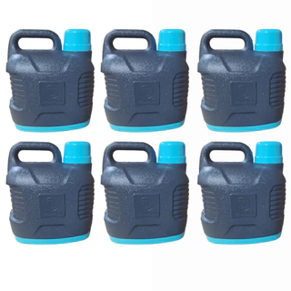Kit 6 Garrafão Garrafa Térmica 5 Litros Cinza Plus Água Café Quente Frio SuperTermo Termolar em Oferta na Shopee