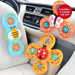 Brinquedo Suspenso Traseiro Para Carro De Bebê-Chocalhos Giratórios Cama Musical , Coaxer Giratório Janela De Bebês em Oferta na Shopee