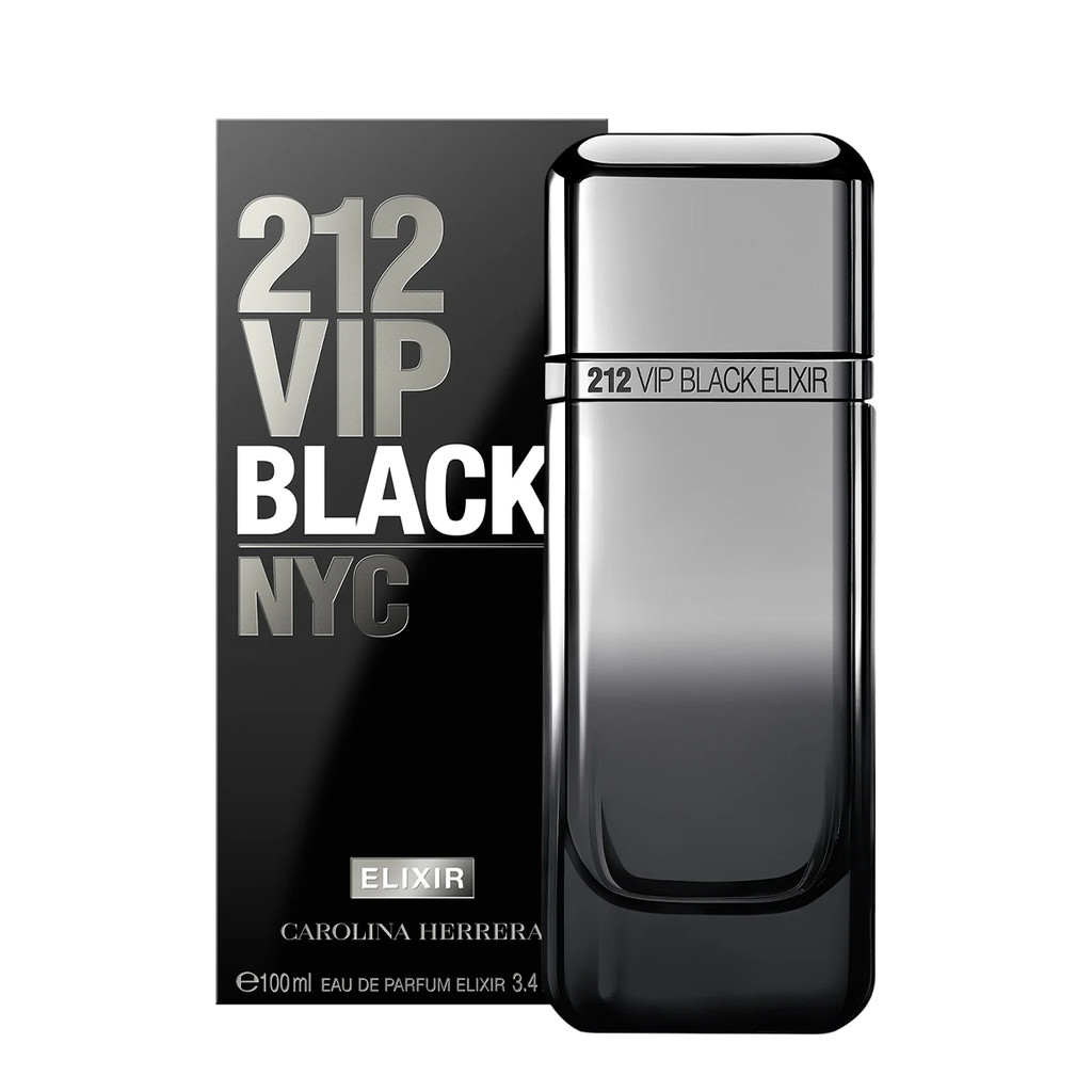 Perfume 212 Vip Men Black Masculino Eau de Parfum Original em