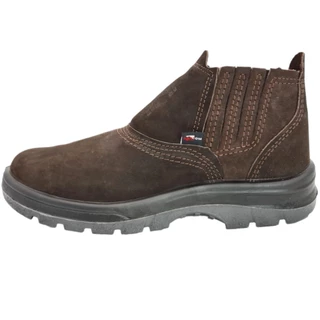 Botina bidensidade couro Nobuck com elástico TP096 Cartom em Oferta na Shopee