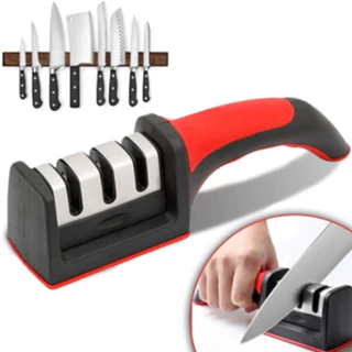Kit com  amolador de faca afiador profissional Original em Oferta na Shopee