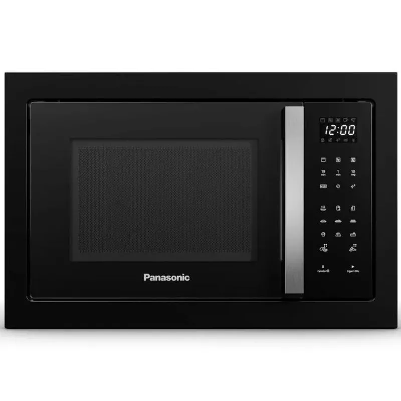 Micro ondas de Embutir Panasonic NN GB68QBRUK 30 Litros Preto