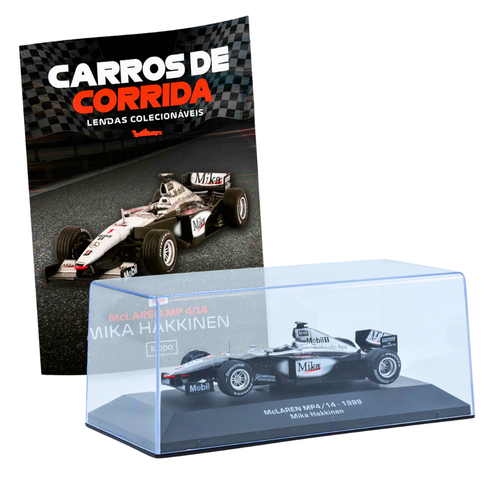 Lendas Colecionáveis: McLaren MP 4/14 1999 - Mika Hakkinen
