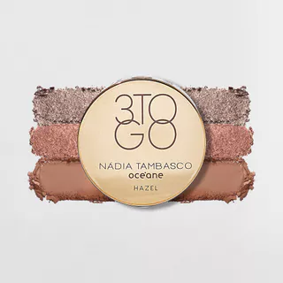 Trio de Sombras Nádia Tambasco By Océane - 3 To Go Palette Hazel 7,8g em Oferta na Shopee