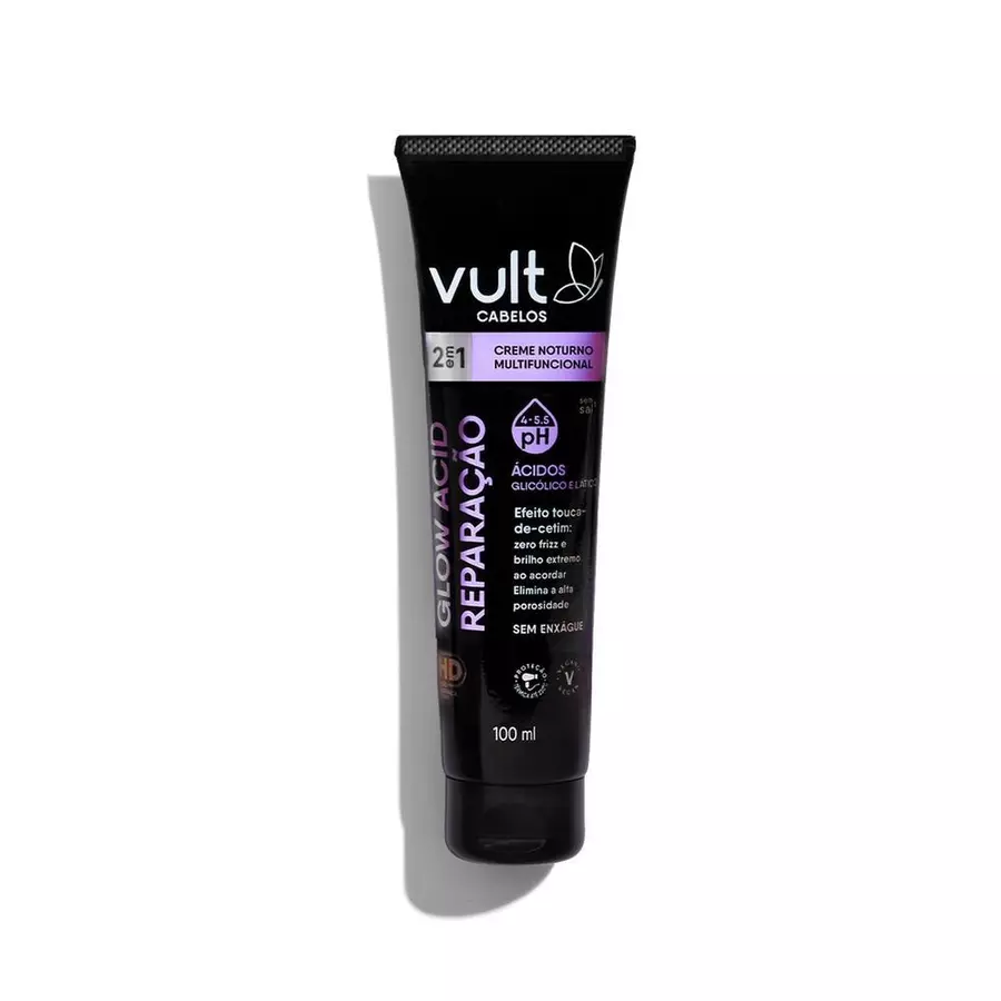 Vult Glow Acid Reparação Creme Noturno Multifuncional 150ml