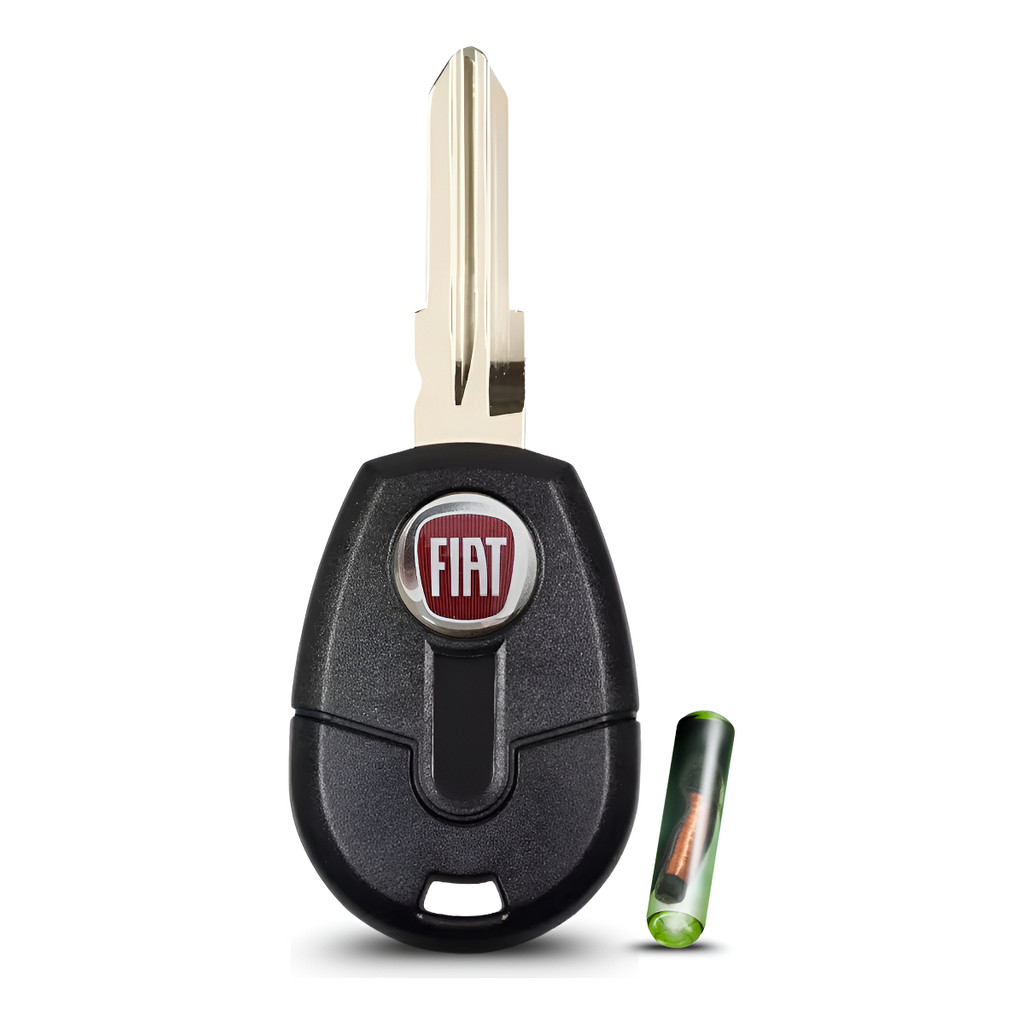 Chave Com Chip Code Fiat Palio Uno Strada Fiorino Siena | Shopee Brasil